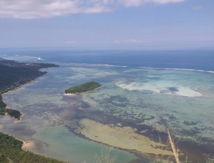 La vue depuis le Morne Brabant