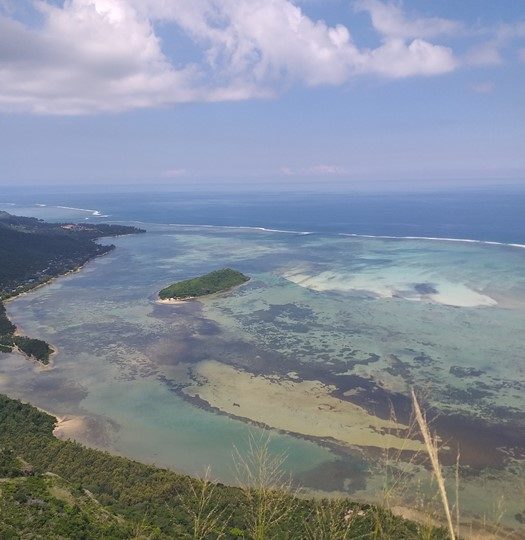 La vue depuis le Morne Brabant