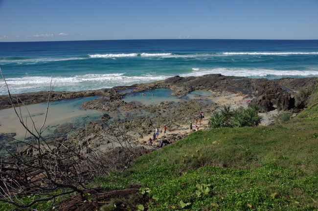 fraser island australie vue