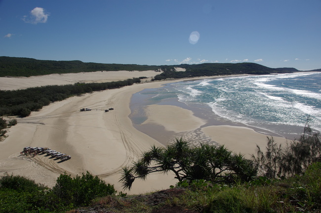 fraser island vue 4x4