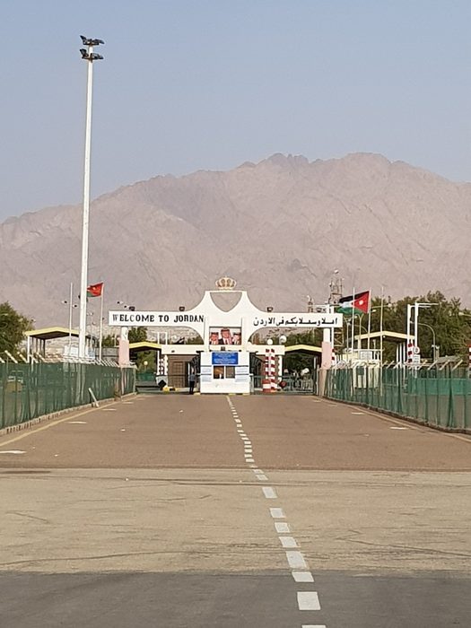 frontière jordanie israel