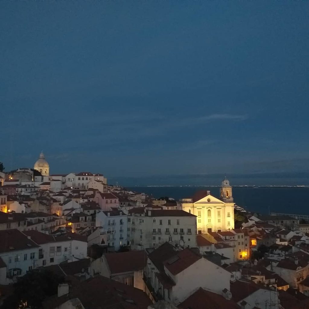 lisbonne coucher de soleil