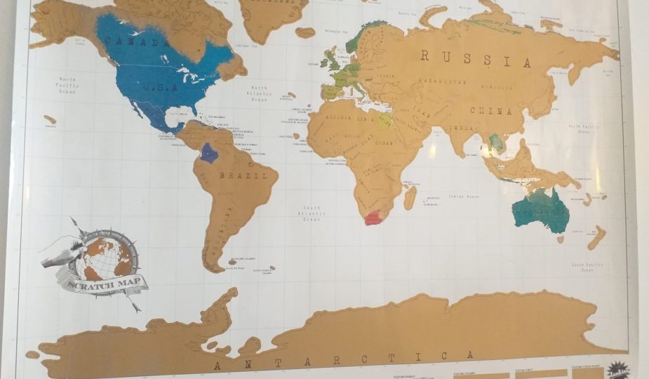 carte tour du monde