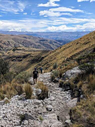 laguna churup huaraz perou vue