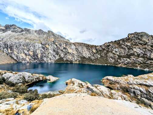 laguna churup huaraz perou