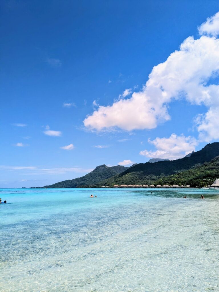 plage temae moorea