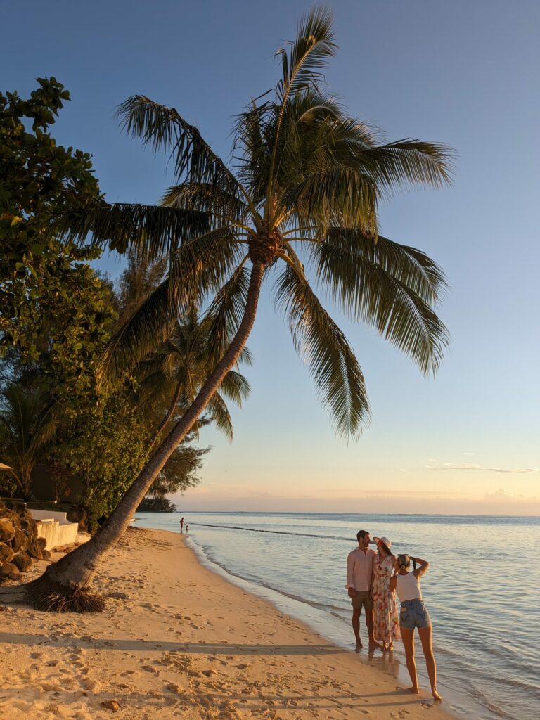 shooting photo coucher de soleil moorea